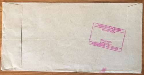 OFFICIAL AMPTELIK MAIL REPUBLIC of SOUTH AFRICA DEPARTMENT OF JUSTICE MAGISTRATE NELSPRUIT 1985