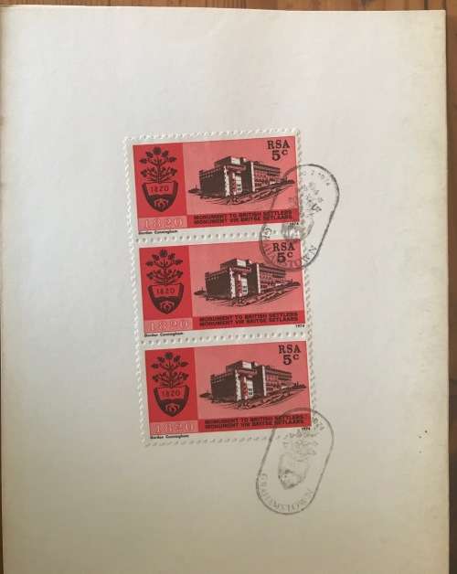 REPUBLIC of SOUTH AFRICA SELECTION of 13 CARDS with various FD CANCELS 1972-1976 USED SWA x 1.