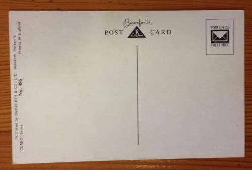 POSTCARD POST CARD BAMFORTH COMIC SERIES HOLMFIRTH YORKSHIRE ENGLAND No. 486 !!!!!!!!!!!!!!!!!!!!!!!