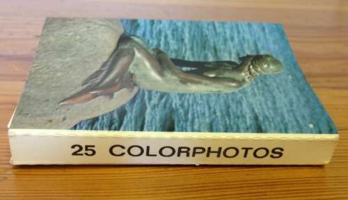 PHOTOCARD BOOKLET PHOTO CARDS x 25 COPENHAGEN DENMARK MILITARY BAND BOATS MERMAID on ROCK HORSE FLAG