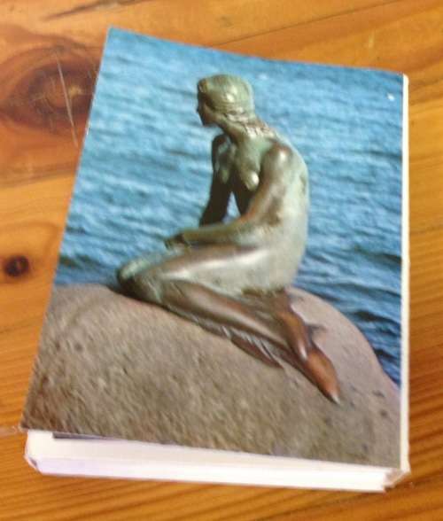PHOTOCARD BOOKLET PHOTO CARDS x 25 COPENHAGEN DENMARK MILITARY BAND BOATS MERMAID on ROCK HORSE FLAG