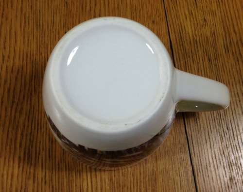 MUG PORCELAIN TEA COFFEE CAT PATTERN STUNNING EXCELLENT CONDITION!!!!