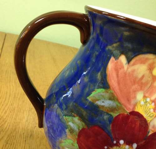 ROYAL DOULTON LYGON FLOWER PITCHER JUG D 6227 WILD ROSE ENGLAND STUNNING!!!!!