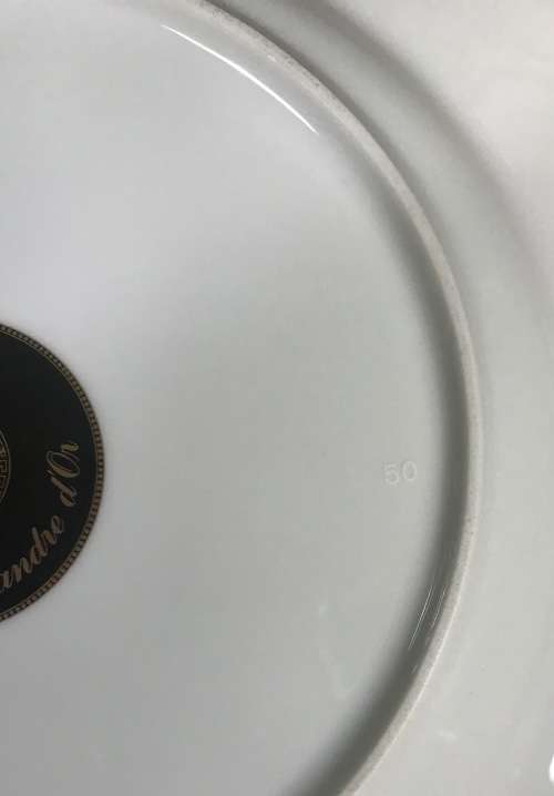 ROSENTHAL VERSACE=MEDAILLON MEANDRE D"OR=PLATE=STUDIO-LINIE=GERMANY=with RELIEF=please read notes...