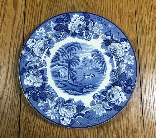 ENOCH WOODS=ENGLISH SCENERY=WOODS WARE=WOODS and SONS=ENGLAND=SIDE PLATE=Please Read Notes.....