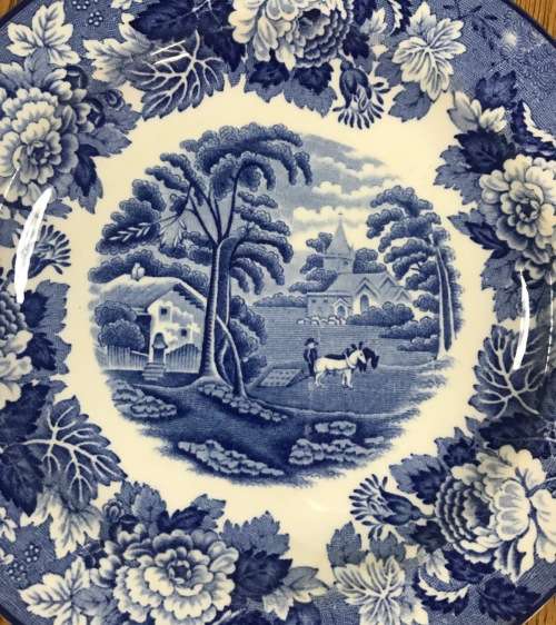 ENOCH WOODS=ENGLISH SCENERY=WOODS WARE=WOODS and SONS=ENGLAND=SIDE PLATE=Please Read Notes.....