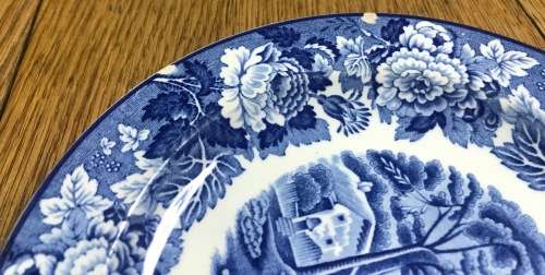 ENOCH WOODS=ENGLISH SCENERY=WOODS WARE=WOODS and SONS=ENGLAND=SIDE PLATE=Please Read Notes.....