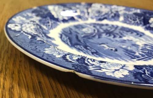 ENOCH WOODS=ENGLISH SCENERY=WOODS WARE=WOODS and SONS=ENGLAND=SIDE PLATE=Please Read Notes.....
