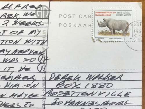 POSTCARD POST CARD PORT ALFRED KOWIE RIVER EASTERN CAPE BRIDGE BOATS LAGOON BEACH HARBOUR.