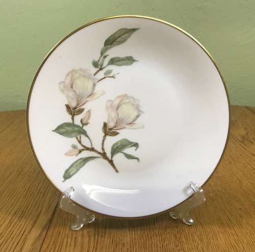 SIDE PLATE HUTSCHENREUTHER GERMANY SELB 66 BRANCH with FLOWERS STUNNING PLATE!!!!
