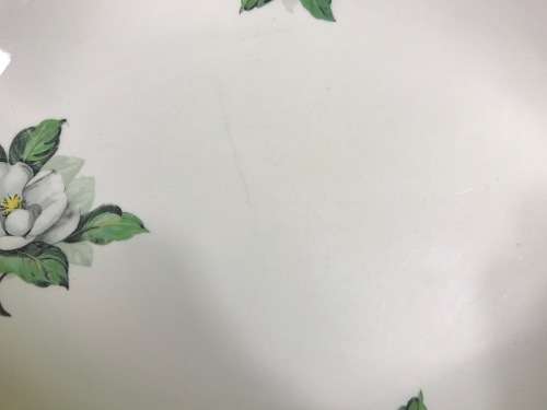 PLATTER OVAL LARGE GRINDLEY MADE in ENGLAND FLOWERS FLORAL circa 1954.