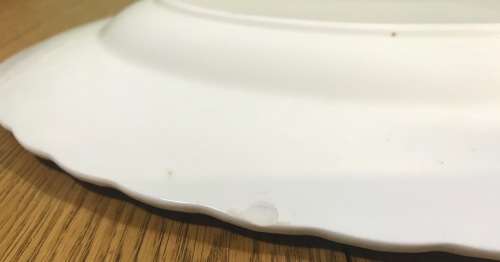 PLATTER OVAL with HANDLES LARGE GRINDLEY MADE in ENGLAND FLOWERS FLORAL 1936 - 1954.