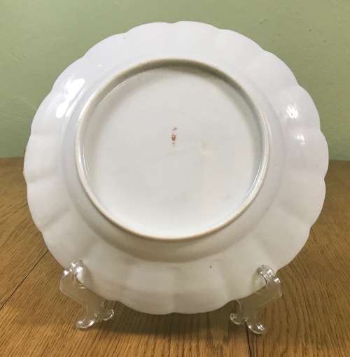 CHINESE HANDPAINTED PLATE ORIENTAL UNKNOWN MARKS UNUSUAL!!!! RESTORED VERY WELL!!!