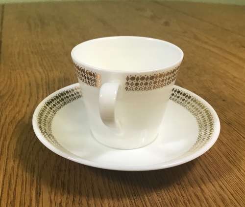 COFFEE DUOS DEMITASSE ROYAL TUSCAN ENGLAND SYMPHONY PATTERN SAUCERS x 3 CUPS x 2 MILKS JUG Expresso!
