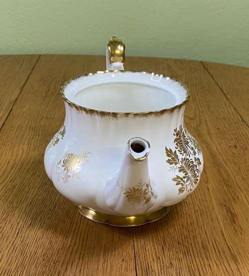 Royal Albert Golden Glory Teapot +1962 Bone China England