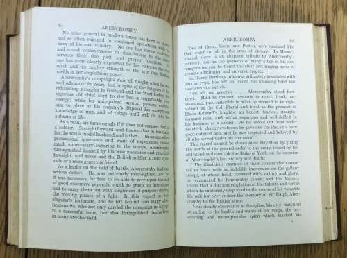 BRITISH SOLDIER HEROES from CROMWELL to WELLINGTON EDITED by SPENSER  WILKINSON BICKERS and SONS.
