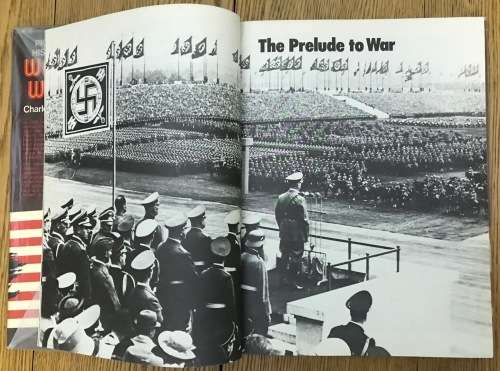 PICTORIAL HISTORY OF WORLD WAR 2 WWII CHARLES HERRIDGE HAMLYN LONDON 1975 MILITARY BOOK TANKS GUNS.