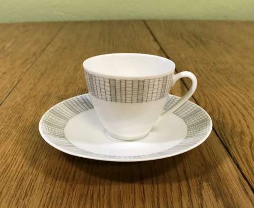 ARZBERG COFFEE SET 17piece DEMITASSE EXPRESSO 212 GOLDENE MEDAILLE XI. TRIENNALE MAILAND 1957 9988.