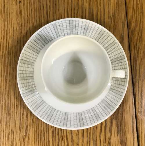 ARZBERG COFFEE SET 17piece DEMITASSE EXPRESSO 212 GOLDENE MEDAILLE XI. TRIENNALE MAILAND 1957 9988.