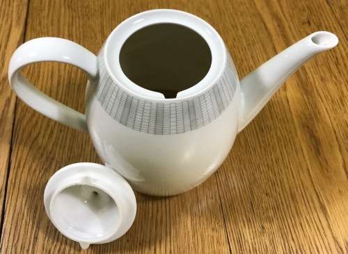 ARZBERG TEA SERVICE 24 piece 212 GOLDENE MEDAILLE XI. TRIENNALE MAILAND 1957 9988 UNUSUAL + STUNNING