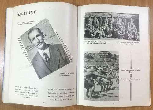 BASUTOLAND LESOTHO LIMITED FIRST EDITION 1947 ILLUSTRATED BROCHURE ENGLISH + SOTHO AMAZING HISTORY!!