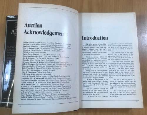 THE LYLE OFFICIAL ARTS REVIEW 1976 ARTISTS A - Z BLACK and WHITE.