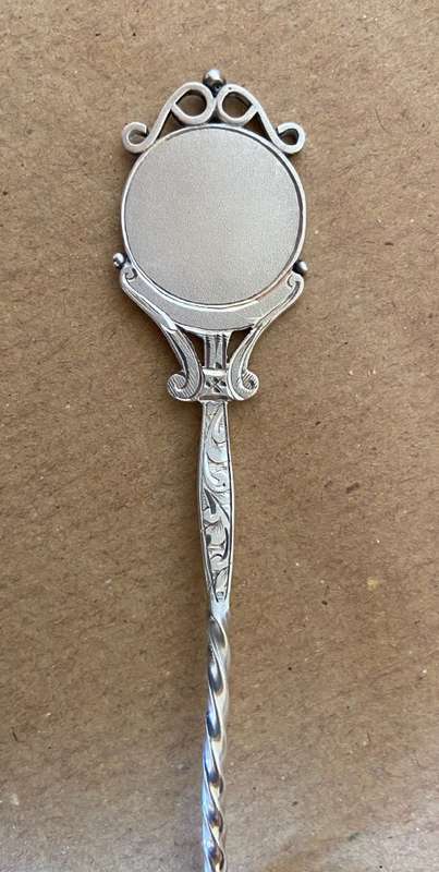 TEASPOON 925 STERLING SILVER BIRMINGHAM 1903 ENGLAND WILLIAMS Ltd. STUNNING GIFT to ENGRAVE!!! RARE!