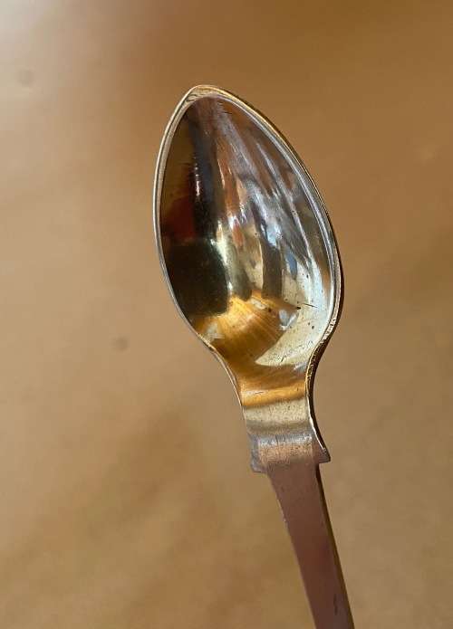 SUGAR TONGS (NIPS) STERLING SILVER HALLMARKED UNKNOWN MARK EUROPEAN?