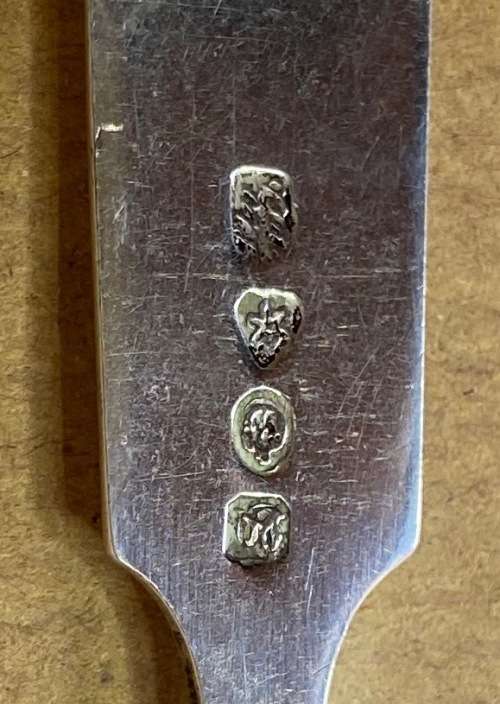 SUGAR TONGS (NIPS) STERLING SILVER HALLMARKED UNKNOWN MARK EUROPEAN?
