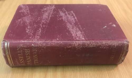 CASSELS SPANISH-ENGLISH ENGLISH-SPANISH DICTIONARY 1963 2nd EDITION SPAIN