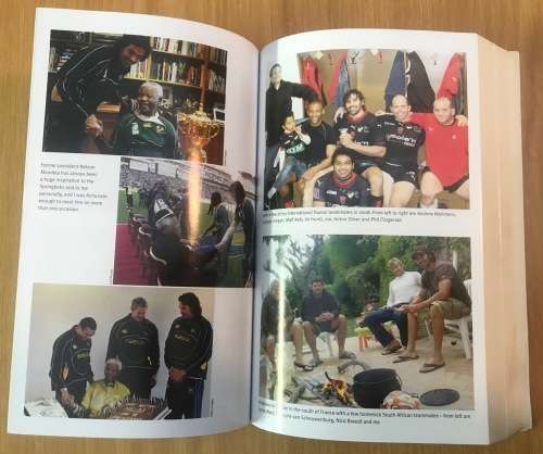 VICTOR MY JOURNEY VICTOR MATFIELD with DE JONGH BOCHARDT 2011 ZEBRA PRESS RUGBY SPRINGBOKS! BOKKE!!