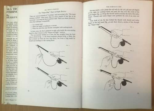 SEA TROUT FISHING A GUIDE TO SUCCESS HUGH FALKUS SECOND EDITION 1986 HARDCOVER