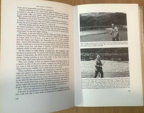 SEA TROUT FISHING A GUIDE TO SUCCESS HUGH FALKUS SECOND EDITION 1986 HARDCOVER