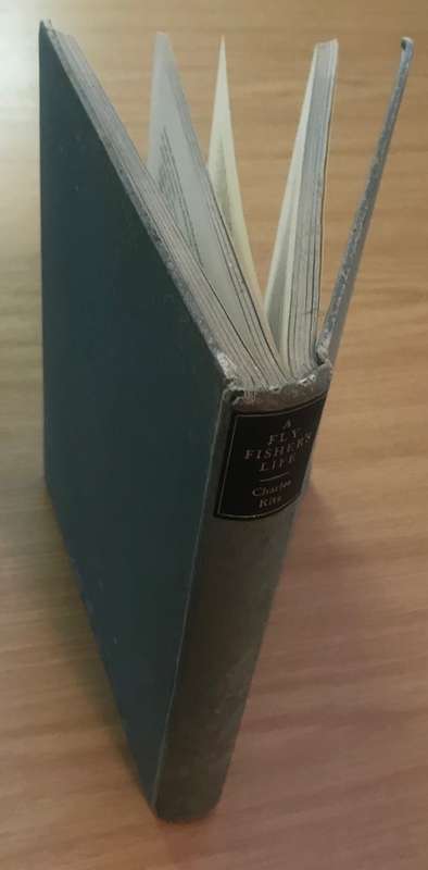 A FLY FISHER`S LIFE CHARLES RITZ 1959 ANGLING FISHING FISH ERNEST HEMINGWAY BERNARD VENABLES.
