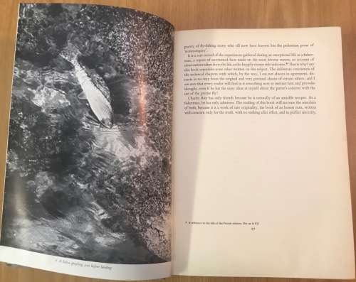 A FLY FISHER`S LIFE CHARLES RITZ 1959 ANGLING FISHING FISH ERNEST HEMINGWAY BERNARD VENABLES.