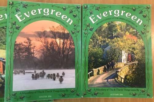 EVERGREEN QUARTERLY MAGAZINES x 13 UNITED KINGDOM 1992-2016 A MISCELLANY OF THIS AND THAT AND THINGS