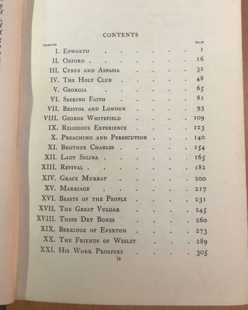 JOHN WESLEY C.E. VULLIAMY EPWORTH PRESS 3rd EDITION 1954 RELIGION METHODIST CHURCH REVEREND.