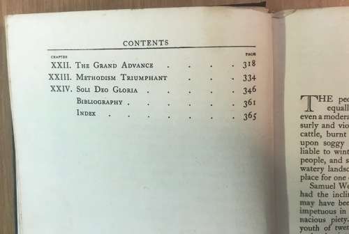 JOHN WESLEY C.E. VULLIAMY EPWORTH PRESS 3rd EDITION 1954 RELIGION METHODIST CHURCH REVEREND.