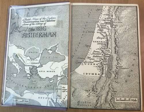 THE BIG FISHERMAN=LLOYD C. DOUGLAS=RELIGIOUS FICTION=RELIGION=JEWS=ARABS.