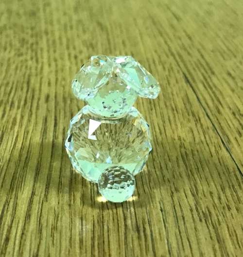 RABBIT BUNNY CRYSTAL SMALL POSSIBLY SWAROVSKI?