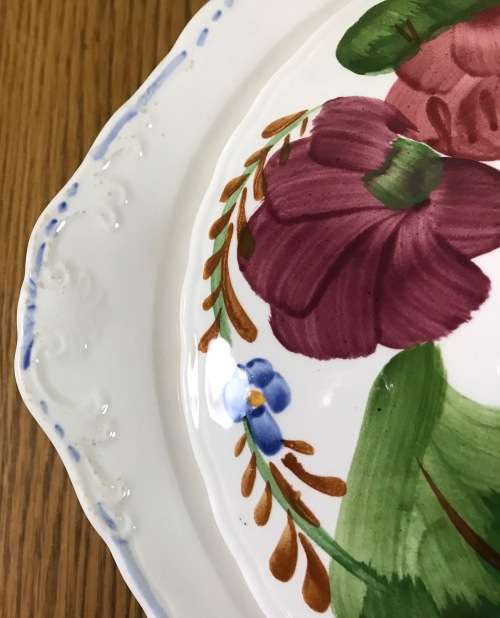 BELLE FIORE TUREEN + LID SIMPSONS POTTERIES SOLIAN WARE COBRIDGE ENGLAND 521 FLOWERS!! FLORAL!!