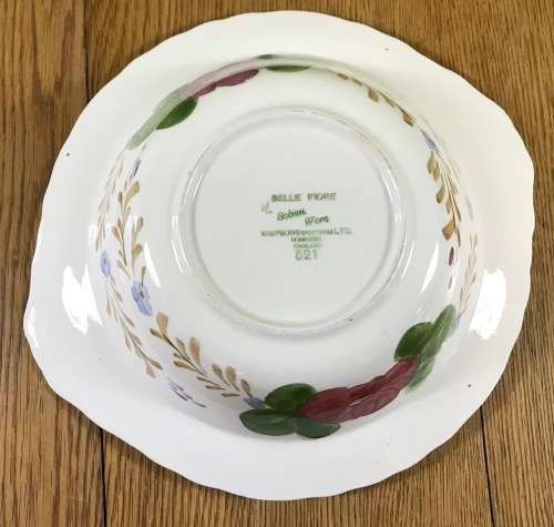 BELLE FIORE TUREEN + LID SIMPSONS POTTERIES SOLIAN WARE COBRIDGE ENGLAND 521 FLOWERS!! FLORAL!!