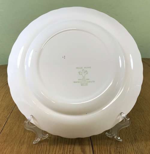 BELLE FIORE MAIN COURSE MEAT DINNER PLATE SIMPSONS POTTERY CHANTICLEER WARE COBRIDGE ENGLAND FLOWERS