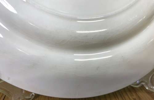 BELLE FIORI MAIN COURSE MEAT DINNER PLATE WOOD and SONS HAND PAINTED ENGLAND FLOWERS BELLE FIORE