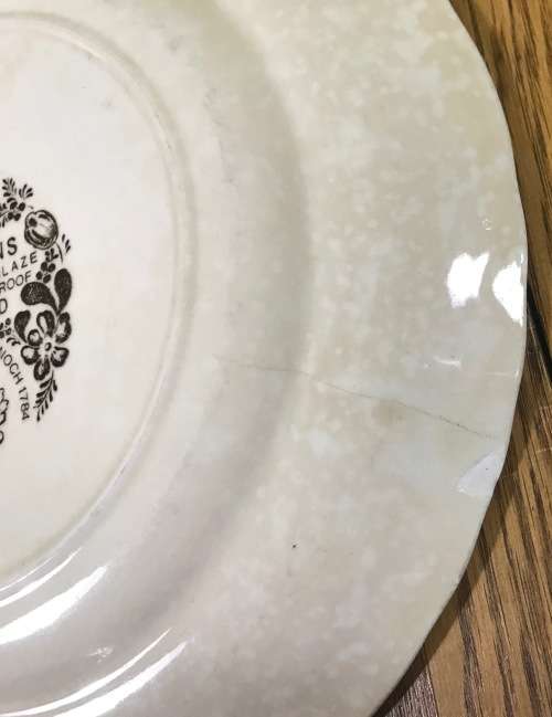 BELLE FIORI=SIDE PLATE=WOOD and SONS=HAND PAINTED=ENGLAND=FLOWERS=BELLE FIORE=FLOWERS=FLORAL.