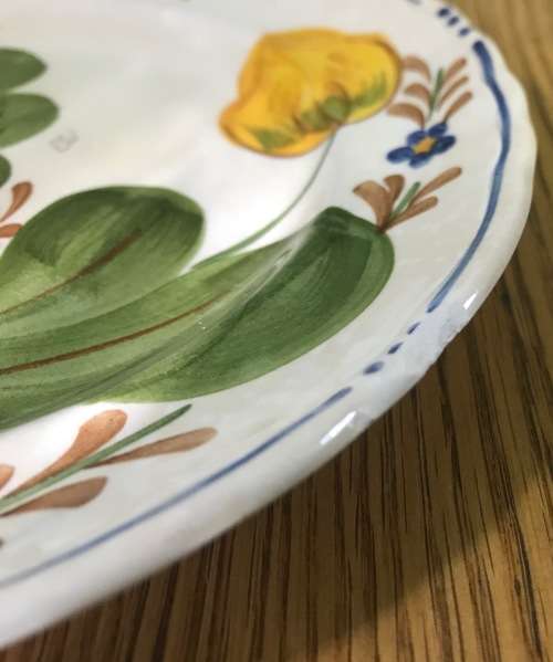BELLE FIORI=SIDE PLATE=WOOD and SONS=HAND PAINTED=ENGLAND=FLOWERS=BELLE FIORE=FLOWERS=FLORAL.