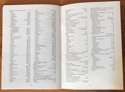 A GUIDE TO THE LLOYD`S MARINE COLLECTION and RELATED MARINE SOURCES AT GUILDHALL LIBRARYBARRISKILL.