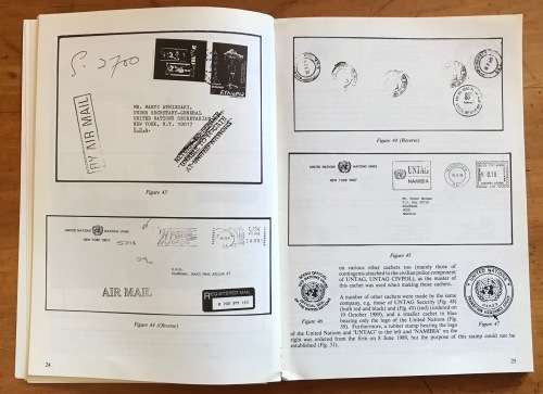 UNTAG A POSTAL HISTORY PETER REINER 1990 PUBLISHER SWA SCIENTIFIC SOCIETY MILITARY CIVILIAN POLICE.