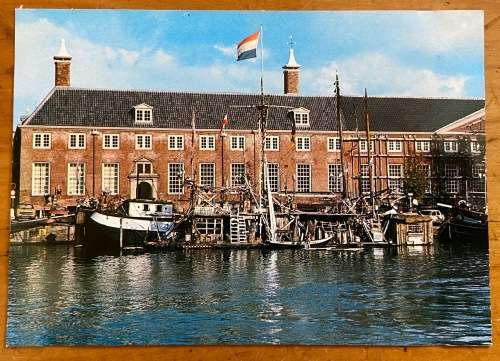 POSTCARDS x 4 POST CARDS AMSTERDAM NETHERLANDS BOATS TUGS BARGES 1959 1966 1980 1994 ROBINSON CRUSOE