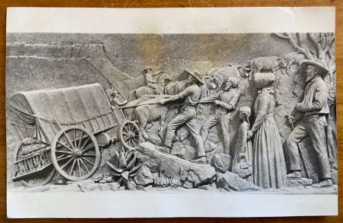POSTCARDS x 12=SOUTH AFRICA=PRETORIA=VOORTREKKER MONUMENT=PANELS 1,2,5,7,11,12,13,16,19,20,21,25,26.
